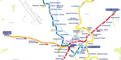 Toulouse metro χάρτης pdf